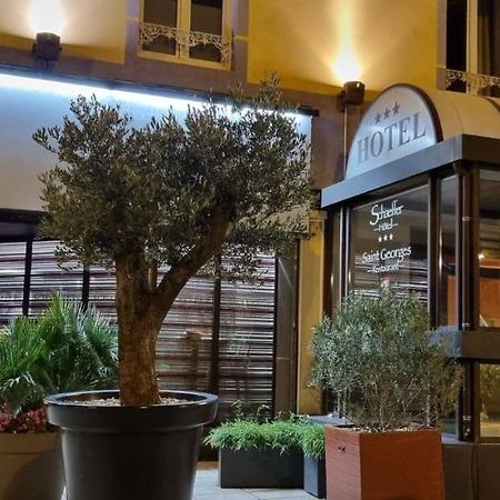 Logis Hotel Schaeffer- Restaurant Le Saint Georges Serrieres (Ardeche) Exterior foto